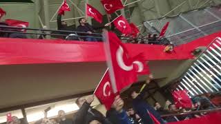 Turkish battle song before Turkey vs Sweden [upl. by Eisdnyl]