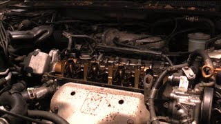 9497 Honda Accord Valve Cover Gasket Replacement [upl. by Assenyl]