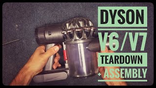 Vacuum repairman shows How to clean a Dyson V6 cyclone properly [upl. by Papp]