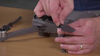 How to attach and remove the DJI Mavic 2 Pro Propellers [upl. by Awahsoj641]