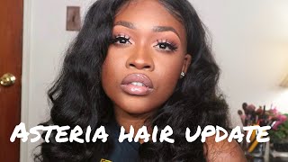 4 MONTH HAIR UPDATE LOOSE WAVE HAIR FT ASTERIA HAIR 💕 [upl. by Pallua]