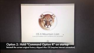 How to Factory Reset a Mac Computer [upl. by Mychael119]