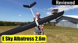 E Sky Albatross 26m electric glider RC plane [upl. by Ennovihc]