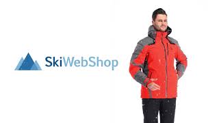 Spyder Leader GTX ski jacket men volcano red [upl. by Hedvige]