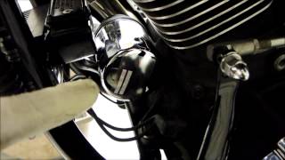 OIL CHANGE 1996 Harley Davidson Softail Springer Bad Boy [upl. by Aivatnahs607]