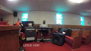 Nord C2D Demo  Leslie 3300 vs Roland KC550 [upl. by Liagiba]