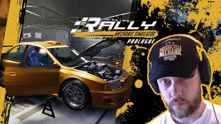 Rally Mechanic Simulator Prologue GAMEPLAY [upl. by Lodnar947]