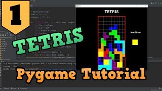 Pygame Tutorial  Creating Tetris [upl. by Ronoel]