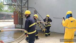 Advance Fire Fighting  How To Extinguish Accommodation Fire Onboard The Ship [upl. by Llaccm63]