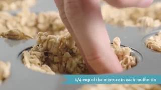 How To Make Oat Cups  Quaker® [upl. by Rafaj]