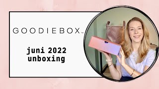 Goodiebox Juni 2022 Unboxing [upl. by Zane908]