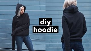 DIY Hoodie from Scratch  WITHWENDY [upl. by Levine]