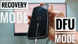 ✅ Jak na DFU a Recovery mode  iPhone 7 8 X Xs Xr 11 a novější [upl. by Kramnhoj187]