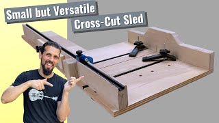 CrossCut Sled for Contractor Table Saw [upl. by Mendie]