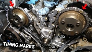 TIMING CHAIN MARKS LINCOLN MKX MKZ MKS MKT 35 37 [upl. by Chadwick]