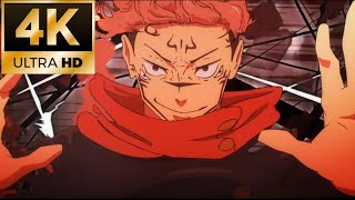 Sukuna Vs Mahoraga English Dub  Jujutsu Kaisen 4K [upl. by Kcin]