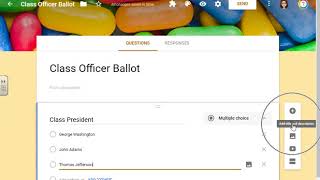 Using Google Forms to Create Ballots [upl. by Ardet]