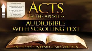 Holy Bible ACTS OF THE APOSTLES  Contemporary English FULL With Text [upl. by Rolyks29]