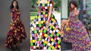 2024 KITENGE FASHION LONG DRESSES  BEST FASHIONABLE FASCINATING amp STUNNING KITENGE DESIGNS [upl. by Enialed727]