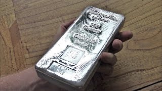 I bought a 100 oz silver bar [upl. by Otreblada]