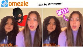 Hacking Into OMEGLE Calls Prank JUMPSCARES [upl. by Kaila915]