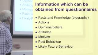 Question types amp piloting Part 1 of 3 on Questionnaire Design [upl. by Chara]