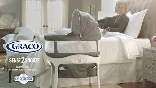 Graco® Pack n Play® Sense2Snooze® Bassinet with Cry Detection™ Technology [upl. by Phyllys]