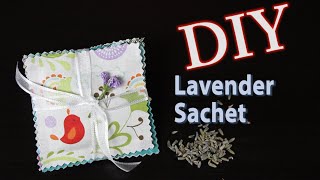 Mothers Day Gift Idea DIY Lavender Sachet [upl. by Gage]