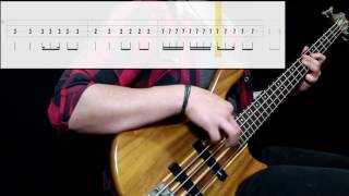 Black Sabbath  NIB Bass Only Play Along Tabs In Video [upl. by Erina]