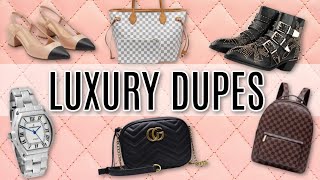 12 Amazing Designer Dupes  Louis Vuitton Chanel Gucci Cartier amp More [upl. by Tybald]