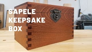 Keepsake Box Using Box Joints [upl. by Clemente669]