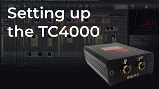 How To Setup The TC4000 SMPTE Timecode Reader in BEYOND Software [upl. by Nnyltiak]