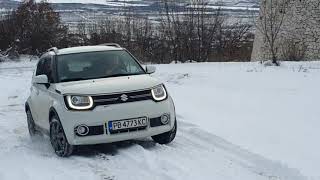 Suzuki Ignis 4x4 in the snow [upl. by Longtin]