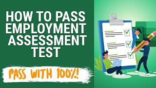 How to Pass Employment Assessment Test IQ and Aptitude Questions amp Answers [upl. by Asel]