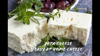 Feta Cheese How to Make this Easy Cheese at Home [upl. by Ellinger]