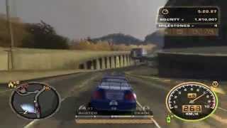 Need for Speed Most Wanted 2005 Last  Final Pursuit NO NOS [upl. by Noxas]