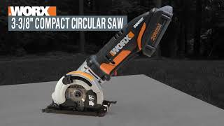 20V Compact Circular Saw Worx [upl. by Fayth]