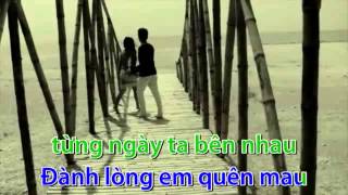 Quên Noo Phuoc Thinh Karaoke [upl. by Alahcim]