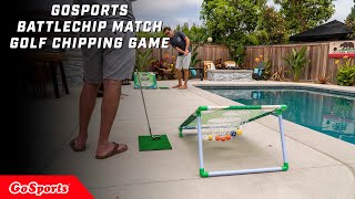 GoSports BattleChip MATCH Backyard Golf Cornhole Game [upl. by Nelak]