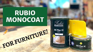 How to Apply Rubio Monocoat to Furniture [upl. by Yniffit686]