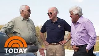 How Jay Leno Scared Secret Service Got Joe Biden To Do Doughnuts In A Corvette  TODAY [upl. by Ulphiah67]