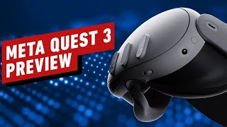 Meta Quest 3 HandsOn Preview [upl. by Shanahan]