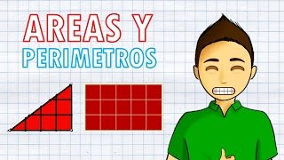 ÁREAS Y PERÍMETROS Super Facil [upl. by Llertrac783]