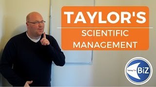 A level Business Revision  Taylorism Scientific Management amp Motivation [upl. by Anitsugua]