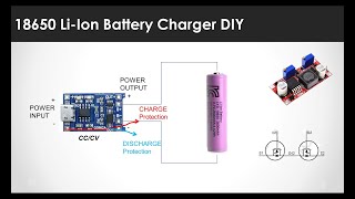 18650 Li Ion Battery Charger DIY with TP4056 [upl. by Navada]