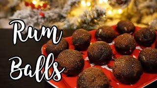 Rum Balls  Goan Rum Balls  Easy Chocolate rum balls  Christmas sweets  Goan Christmas Kuswar [upl. by Camey]