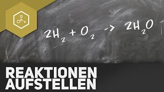 Einfache chemische Reaktionen aufstellen REMAKE [upl. by Haizek]