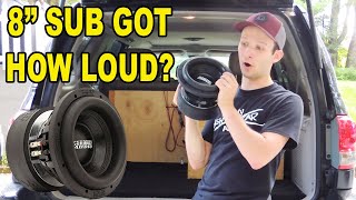 How Loud Can a HUGE 8quot Subwoofer Get  Sundown SA8 [upl. by Azaleah]