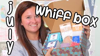 July Whiff Box Unboxing [upl. by Oniram]