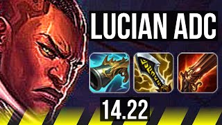 LUCIAN amp Blitzcrank vs VAYNE amp Lulu ADC  Legendary  NA Master  1422 [upl. by Etnuahc]